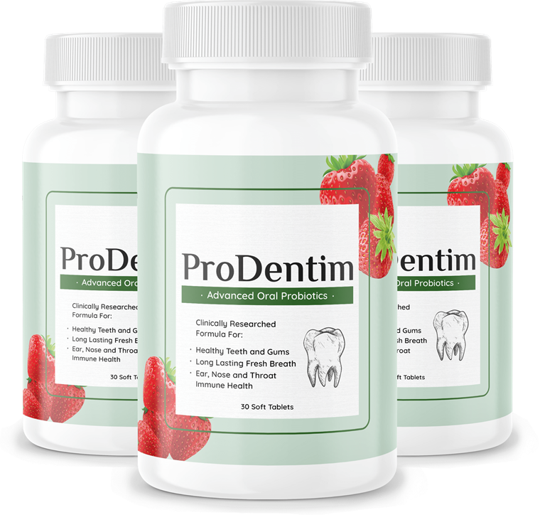 Three bottles of ProDentim
